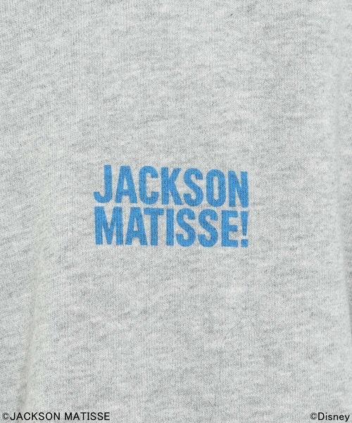 JACKSON MATISSE（ジャクソンマティス）の「【JACKSON MATISSE/BAYFLOW】「ミッキー」「ドナルド」デザインパーカー（パーカー・メンズ・ブラック/グレー・LARGE/MEDIUM）」の6枚目の写真