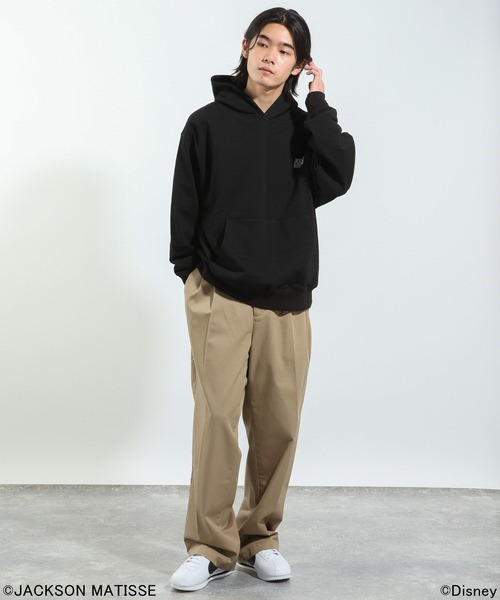 JACKSON MATISSE（ジャクソンマティス）の「【JACKSON MATISSE/BAYFLOW】「ミッキー」「ドナルド」デザインパーカー（パーカー・メンズ・ブラック/グレー・LARGE/MEDIUM）」の8枚目の写真