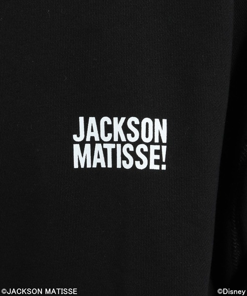 JACKSON MATISSE（ジャクソンマティス）の「【JACKSON MATISSE/BAYFLOW】「ミッキー」「ドナルド」デザインパーカー（パーカー・メンズ・ブラック/グレー・LARGE/MEDIUM）」の11枚目の写真