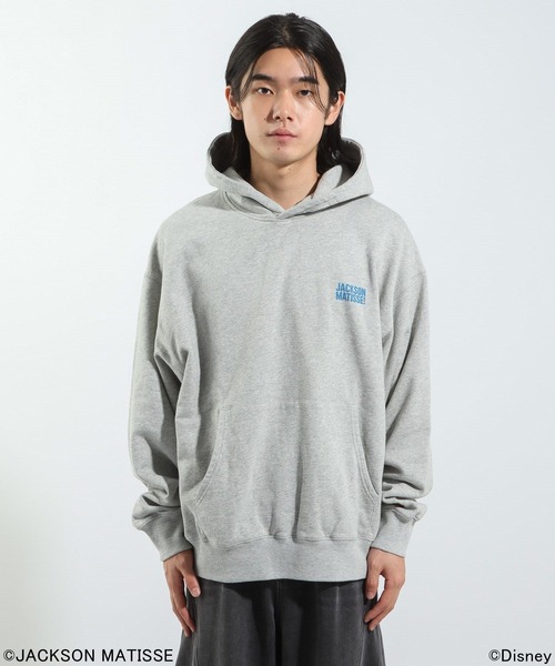 JACKSON MATISSE（ジャクソンマティス）の「【JACKSON MATISSE/BAYFLOW】「ミッキー」「ドナルド」デザインパーカー（パーカー・メンズ・ブラック/グレー・LARGE/MEDIUM）」の13枚目の写真