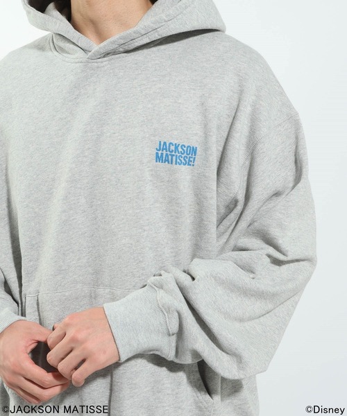 JACKSON MATISSE（ジャクソンマティス）の「【JACKSON MATISSE/BAYFLOW】「ミッキー」「ドナルド」デザインパーカー（パーカー・メンズ・ブラック/グレー・LARGE/MEDIUM）」の17枚目の写真
