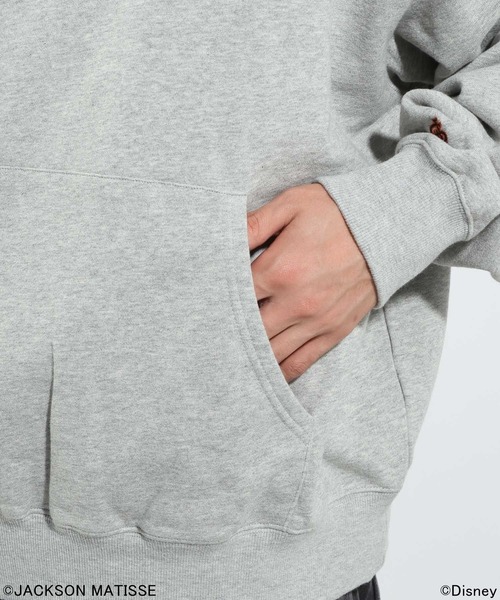 JACKSON MATISSE（ジャクソンマティス）の「【JACKSON MATISSE/BAYFLOW】「ミッキー」「ドナルド」デザインパーカー（パーカー・メンズ・ブラック/グレー・LARGE/MEDIUM）」の19枚目の写真