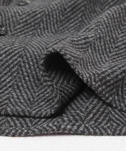 SENSE OF PLACE by URBAN RESEARCH（センスオブプレイスバイアーバンリサーチ）の「スライバーライクヘリンボーンシャツ（シャツ/ブラウス・メンズ・チャコールグレー/ブラウン・LARGE/MEDIUM）」の20枚目の写真