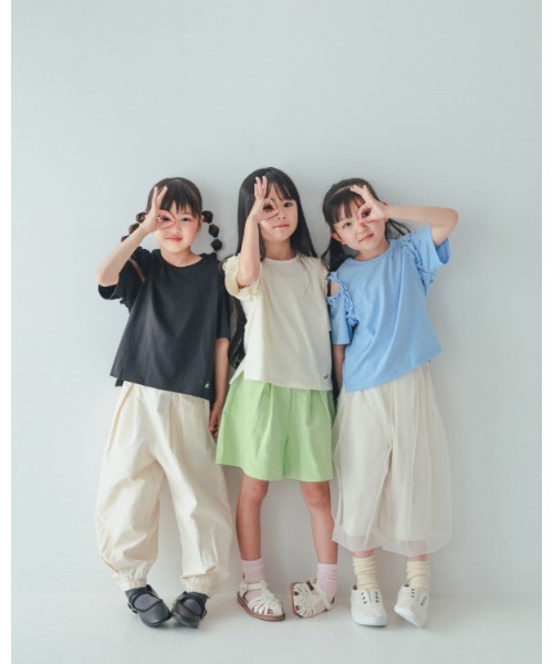 NHT(エヌエイチティー)の「NHT/エヌエイチティー タックショートパンツ(その他パンツ・キッズ・グリーン/ピンク/アイボリー・160cm/150cm/140cm/130cm/120cm/110cm)」の16枚目の写真