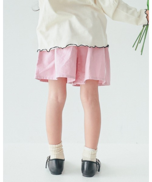 NHT(エヌエイチティー)の「NHT/エヌエイチティー タックショートパンツ(その他パンツ・キッズ・グリーン/ピンク/アイボリー・160cm/150cm/140cm/130cm/120cm/110cm)」の8枚目の写真