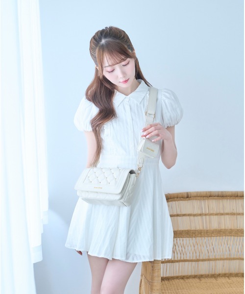 セール】Quilting cross shoulder bag（ショルダーバッグ）｜Rose Muse