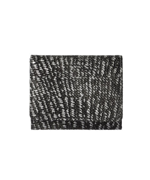 HIROKO HAYASHI(ヒロコハヤシ)の「DAMASCO(ダマスコ)薄型ミニ財布(財布・レディース・シルバー/ライトグレー・00)」の2枚目の写真