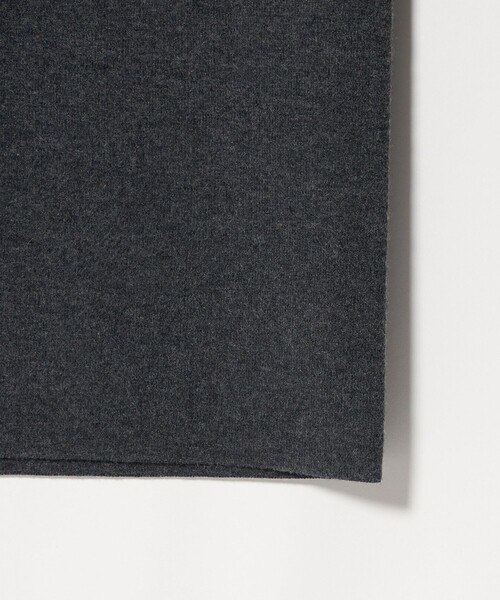 H　BEAUTY&YOUTH UNITED ARROWS（エイチビューティーアンドユースユナイテッドアローズ）の「＜H＞リブ マキシ ニットワンピース（ワンピース・レディース・ダークグレー/ブラック・FREE）」の10枚目の写真