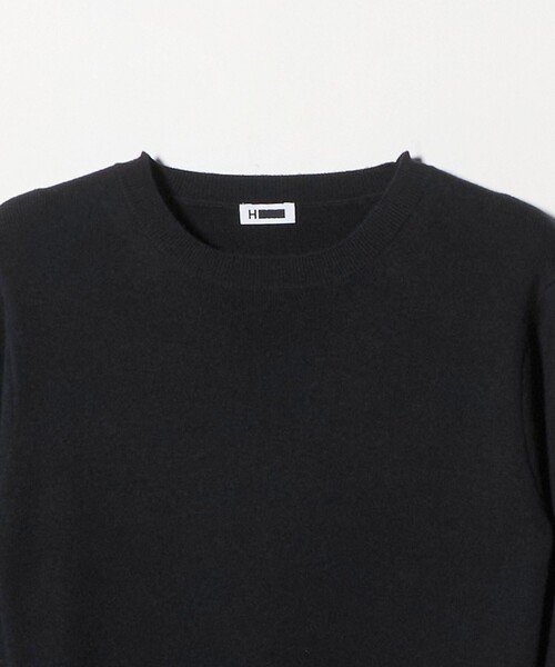 H　BEAUTY&YOUTH UNITED ARROWS（エイチビューティーアンドユースユナイテッドアローズ）の「＜H＞リブ マキシ ニットワンピース（ワンピース・レディース・ダークグレー/ブラック・FREE）」の3枚目の写真