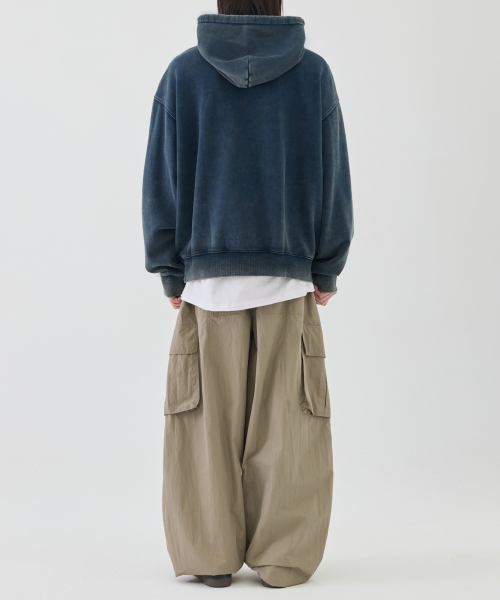 eastserviceshop(イーストサービスショップ)の「Vice Shop Dyed Hoodie - Washed Navy(パーカー・レディース・ネイビー・SMALL/MEDIUM)」の8枚目の写真