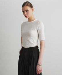SEREIN LACE T-SHIRT_WHITE