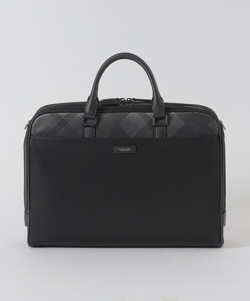 BLACK LABEL CRESTBRIDGE(ブラックレーベル・クレストブリッジ)の「ナイロンコンビカルゼシャドークレストブリッジチェックビジネスブリーフ(ビジネスバッグ・メンズ・ネイビー/ブラック・FREE)」の8枚目の写真