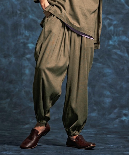 Jih Nunc(ジーヌンク)の「mp14512-レーヨンリネンバルーンパンツ(JIH-R1159)(その他パンツ・メンズ・キナリ/カーキ/ブラック・L/M/S)」の13枚目の写真