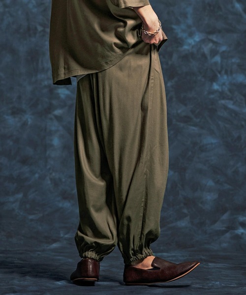 Jih Nunc(ジーヌンク)の「mp14512-レーヨンリネンバルーンパンツ(JIH-R1159)(その他パンツ・メンズ・キナリ/カーキ/ブラック・L/M/S)」の15枚目の写真