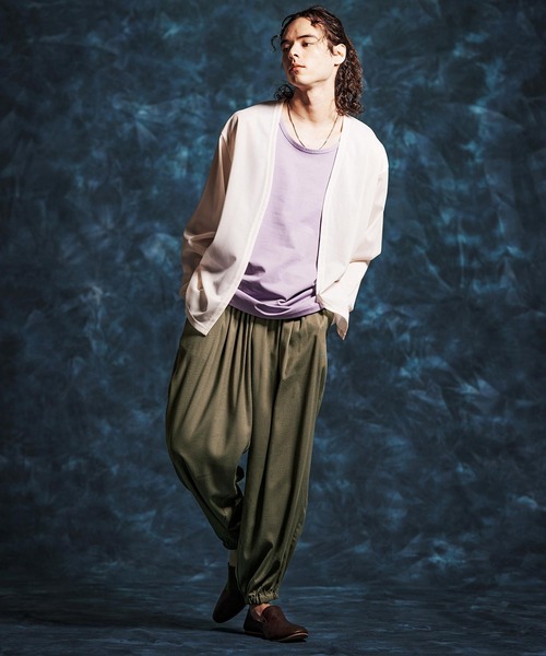 Jih Nunc(ジーヌンク)の「mp14512-レーヨンリネンバルーンパンツ(JIH-R1159)(その他パンツ・メンズ・キナリ/カーキ/ブラック・L/M/S)」の19枚目の写真