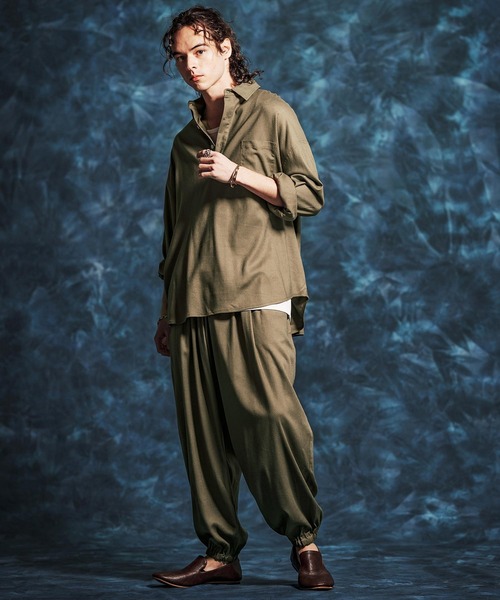 Jih Nunc(ジーヌンク)の「mp14512-レーヨンリネンバルーンパンツ(JIH-R1159)(その他パンツ・メンズ・キナリ/カーキ/ブラック・L/M/S)」の21枚目の写真