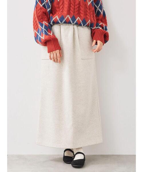 SM2（エスエムツー）の「ウールライクスカート（スカート・レディース・グレー/ブラック/キナリ・F）」の9枚目の写真