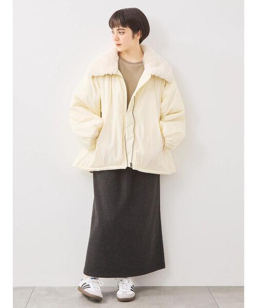 SM2（エスエムツー）の「ウールライクスカート（スカート・レディース・グレー/ブラック/キナリ・F）」の16枚目の写真