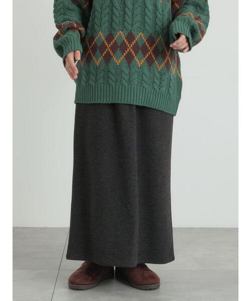 SM2（エスエムツー）の「ウールライクスカート（スカート・レディース・グレー/ブラック/キナリ・F）」の18枚目の写真