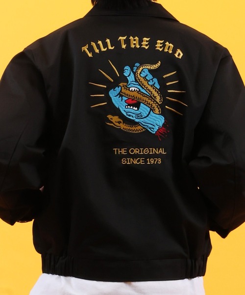 SANTA CRUZ(サンタクルーズ)の「SANTA CRUZ/サンタクルーズ SC BLOUSON 502261102(ブルゾン・メンズ・ブラック系その他2/ブラック系その他・L/M)」の1枚目の写真