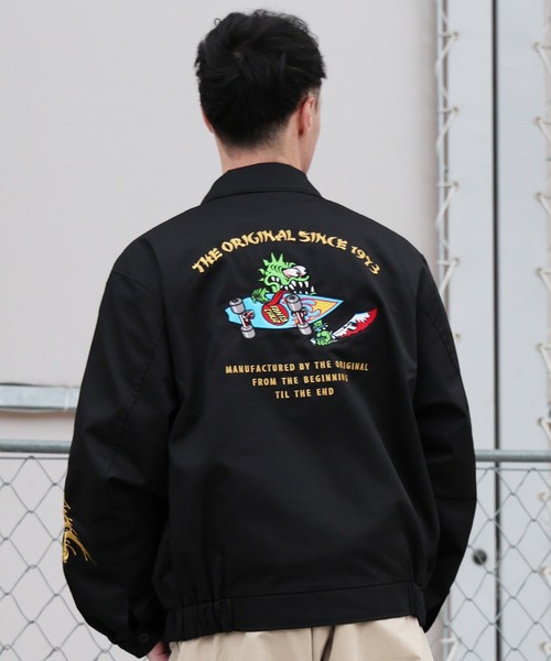 SANTA CRUZ(サンタクルーズ)の「SANTA CRUZ/サンタクルーズ SC BLOUSON 502261102(ブルゾン・メンズ・ブラック系その他2/ブラック系その他・L/M)」の6枚目の写真