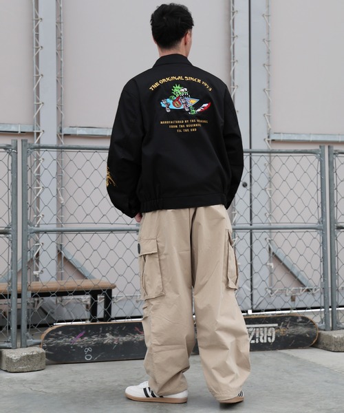SANTA CRUZ(サンタクルーズ)の「SANTA CRUZ/サンタクルーズ SC BLOUSON 502261102(ブルゾン・メンズ・ブラック系その他2/ブラック系その他・L/M)」の16枚目の写真