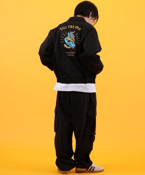 SANTA CRUZ(サンタクルーズ)の「SANTA CRUZ/サンタクルーズ SC BLOUSON 502261102(ブルゾン・メンズ・ブラック系その他2/ブラック系その他・L/M)」の12枚目の写真