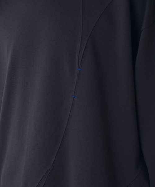 Lui's(ルイス)の「ランダム切替ロングスリーブTシャツ(Tシャツ/カットソー・メンズ・ライトグレー/ブルー/ブラック・M/S)」の19枚目の写真