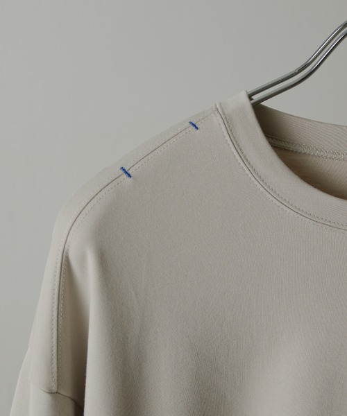 Lui's(ルイス)の「ランダム切替ロングスリーブTシャツ(Tシャツ/カットソー・メンズ・ライトグレー/ブルー/ブラック・M/S)」の12枚目の写真