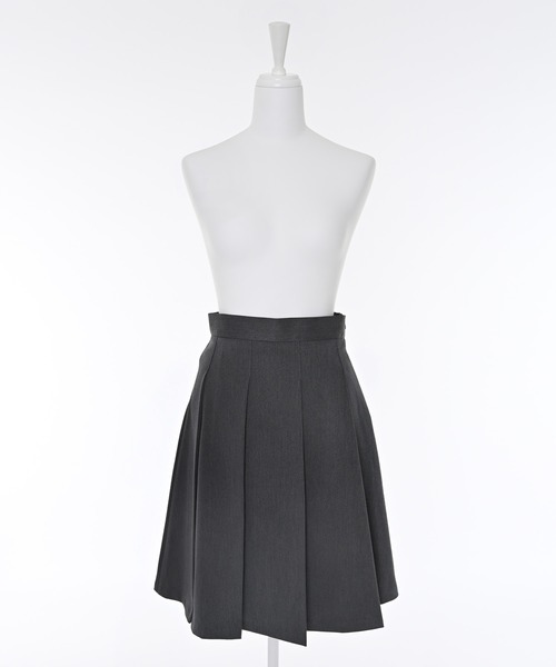 Narcissus（ナルシス）の「プリーツミディスカート（スカート・レディース・グレー/ブラック・FREE）」の4枚目の写真