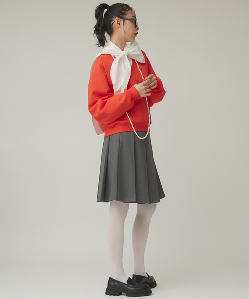 Narcissus（ナルシス）の「プリーツミディスカート（スカート・レディース・グレー/ブラック・FREE）」の16枚目の写真