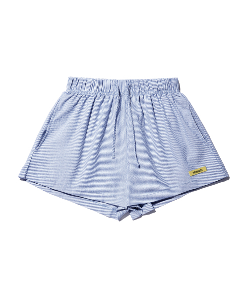PIECEMAKER(ピースメーカー)の「SEERSUCKER SHORT PANTS (NAVY BLUE)(その他パンツ・レディース・その他・FREE)」の2枚目の写真