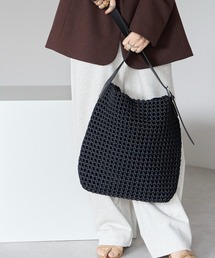 N26【メッシュ×本革】ショルダーバッグ