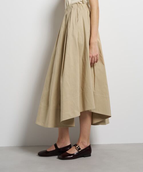 LANVIN en Bleu(ランバンオンブルー)の「メモリーグログランタックスカート(スカート・レディース・キャメル/オフホワイト/ブラック・36/38)」の9枚目の写真