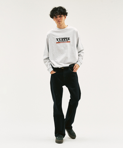 417 EDIFICE（フォーワンセブンエディフィス）の「SLAPS GRAPHIC L/S Tシャツ（Tシャツ/カットソー・メンズ・ホワイト×ホワイト/イエロー系その他/ホワイト系その他/イエロー・MEDIUM/LARGE/X-LARGE）」の5枚目の写真
