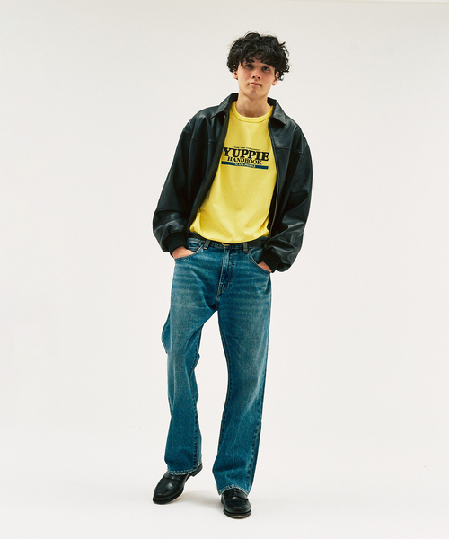 417 EDIFICE（フォーワンセブンエディフィス）の「SLAPS GRAPHIC L/S Tシャツ（Tシャツ/カットソー・メンズ・ホワイト×ホワイト/イエロー系その他/ホワイト系その他/イエロー・MEDIUM/LARGE/X-LARGE）」の7枚目の写真