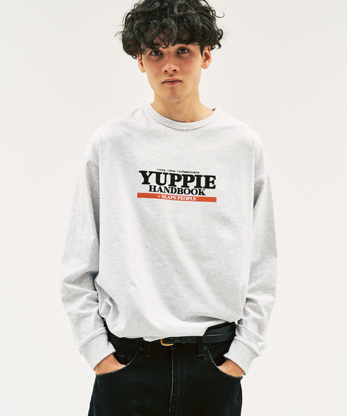 417 EDIFICE（フォーワンセブンエディフィス）の「SLAPS GRAPHIC L/S Tシャツ（Tシャツ/カットソー・メンズ・ホワイト×ホワイト/イエロー系その他/ホワイト系その他/イエロー・MEDIUM/LARGE/X-LARGE）」の12枚目の写真