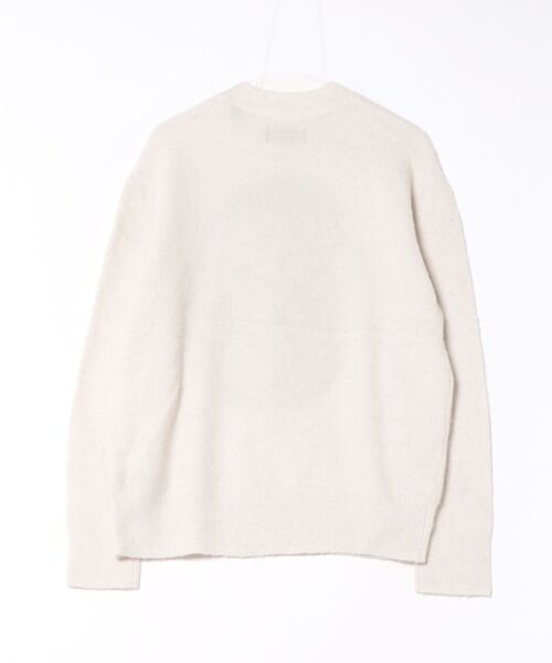 ALLSAINTS（オールセインツ）の「RIDGES OVERSIZED GRAPHIC JUMPER | RIDGES オーバーサイズ グラフィック ニット・セーター（ニット/セーター・メンズ・ホワイト×ブラック・S/M/L/XS）」の8枚目の写真
