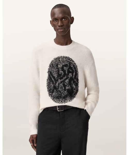 RIDGES OVERSIZED GRAPHIC JUMPER | RIDGES オーバーサイズ グラフィック ニット・セーター