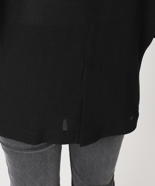 JOURNAL STANDARD relume（ジャーナルスタンダード　レリューム）の「［26SS新作/吸水速乾/手洗い可］ドライスラブ テーラードジャケット（テーラードジャケット・レディース・ブラック/ブラック系その他・FREE）」の9枚目の写真