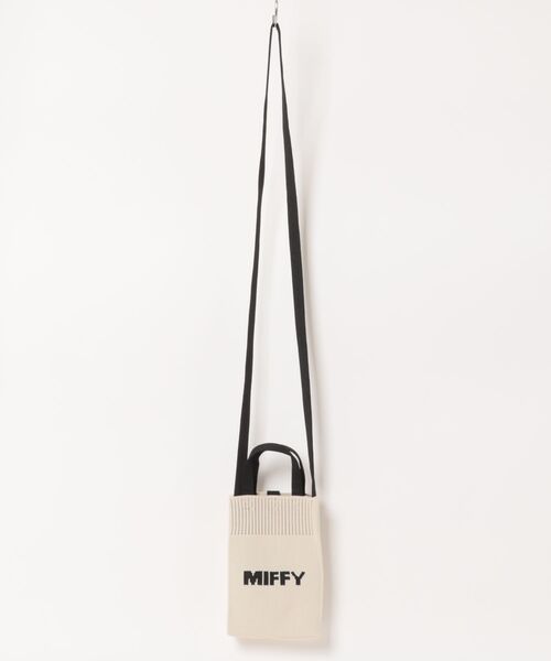 Dick Bruna(ディックブルーナ)の「MIFFY ニットショルダー(ショルダーバッグ・レディース・ブルー/グレー/アイボリー・FREE)」の11枚目の写真