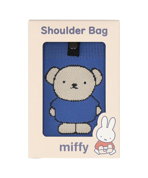 Dick Bruna(ディックブルーナ)の「MIFFY ニットショルダー(ショルダーバッグ・レディース・ブルー/グレー/アイボリー・FREE)」の10枚目の写真