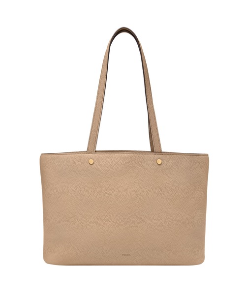 FOSSIL(フォッシル)の「フォッシル トートバッグ レディース レザー ベージュ A4収納可 ZB11105270(トートバッグ・レディース・ベージュ・FREE)」の1枚目の写真