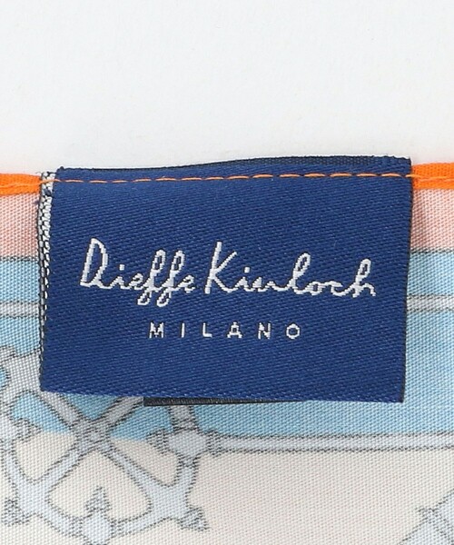 UNITED ARROWS(ユナイテッドアローズ)の「<Dieffe Kinloch>Como lake/ハンカチ(バンダナ/スカーフ・メンズ・ライトブルー/ベージュ・FREE)」の10枚目の写真