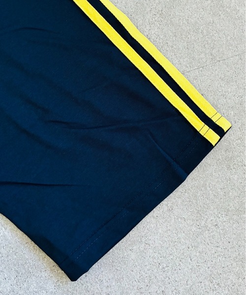 SHEPP(シープ)の「【26年春新作】サイドライン ハーフジップ 半袖プルオーバー(Tシャツ/カットソー・メンズ・ライトグレー/ネイビー/ブラック・M/L)」の19枚目の写真