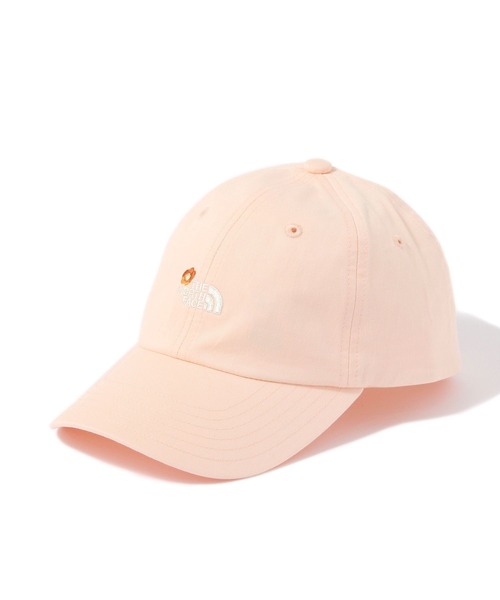 THE NORTH FACE（ザノースフェイス）の「【THE NORTH FACE(ザ・ノース・フェイス)】スモールロゴCAP(KIDS)（キャップ・キッズ・ピンク/ライトグリーン/グレー/アイボリー/ブラック/ベージュ・FREE）」の6枚目の写真