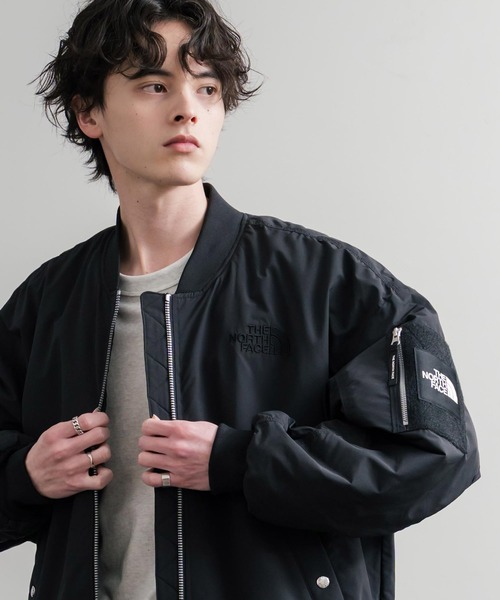 THE NORTH FACE（ザノースフェイス）の「日本未展開モデル THE NORTH FACE ザ・ノースフェイス WHITE LABEL ホワイトレーベル HAYDEN EX HEAT BOMBER ヘイデンEXヒートボンバー MA-1（MA-1・メンズ・ブラック・S/M/L/XL/XXL）」の3枚目の写真