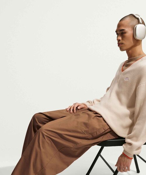 NIKE（ナイキ）の「ナイキ クラブ メンズ バルーン パンツ / Nike Club Men's Balloon Pants HJ1974-270 Ale Brown（その他パンツ・メンズ・ブラウン・L/XL/M/S/2XL）」の4枚目の写真
