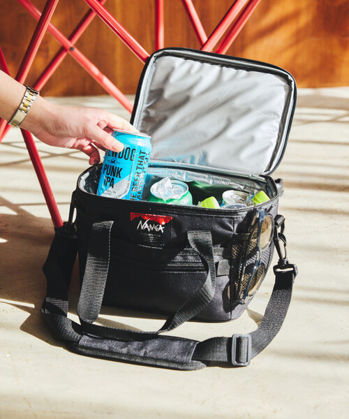 NANGA(ナンガ)の「NANGA × FREAK'S STORE/ナンガ × フリークスストア 別注 SOFT COOLER 5L ソフトクーラー 5L(アウトドアグッズ・メンズ・グレー/ブラック/その他9・ONE SIZE)」の9枚目の写真