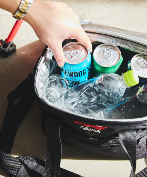 NANGA(ナンガ)の「NANGA × FREAK'S STORE/ナンガ × フリークスストア 別注 SOFT COOLER 5L ソフトクーラー 5L(アウトドアグッズ・メンズ・グレー/ブラック/その他9・ONE SIZE)」の10枚目の写真